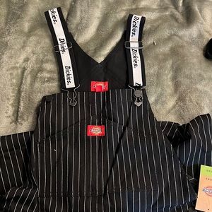 Dickies pinstripe overalls